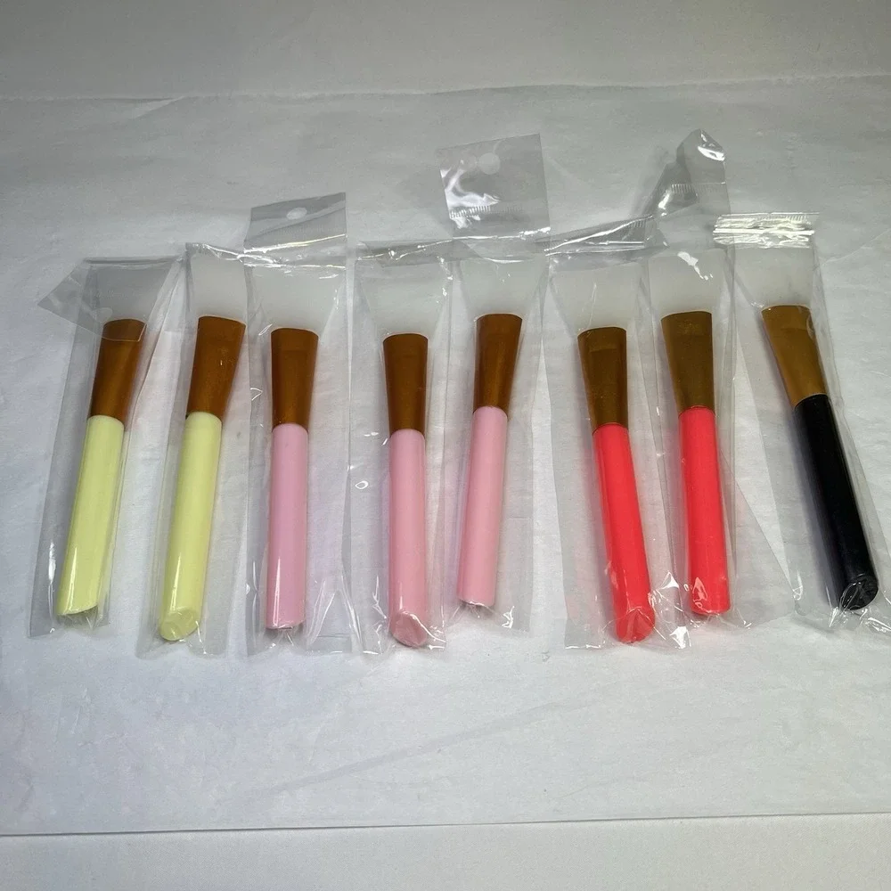 8 Pack Silicone Spatula Brush Facial Mask Applicators Applicator New Sealed